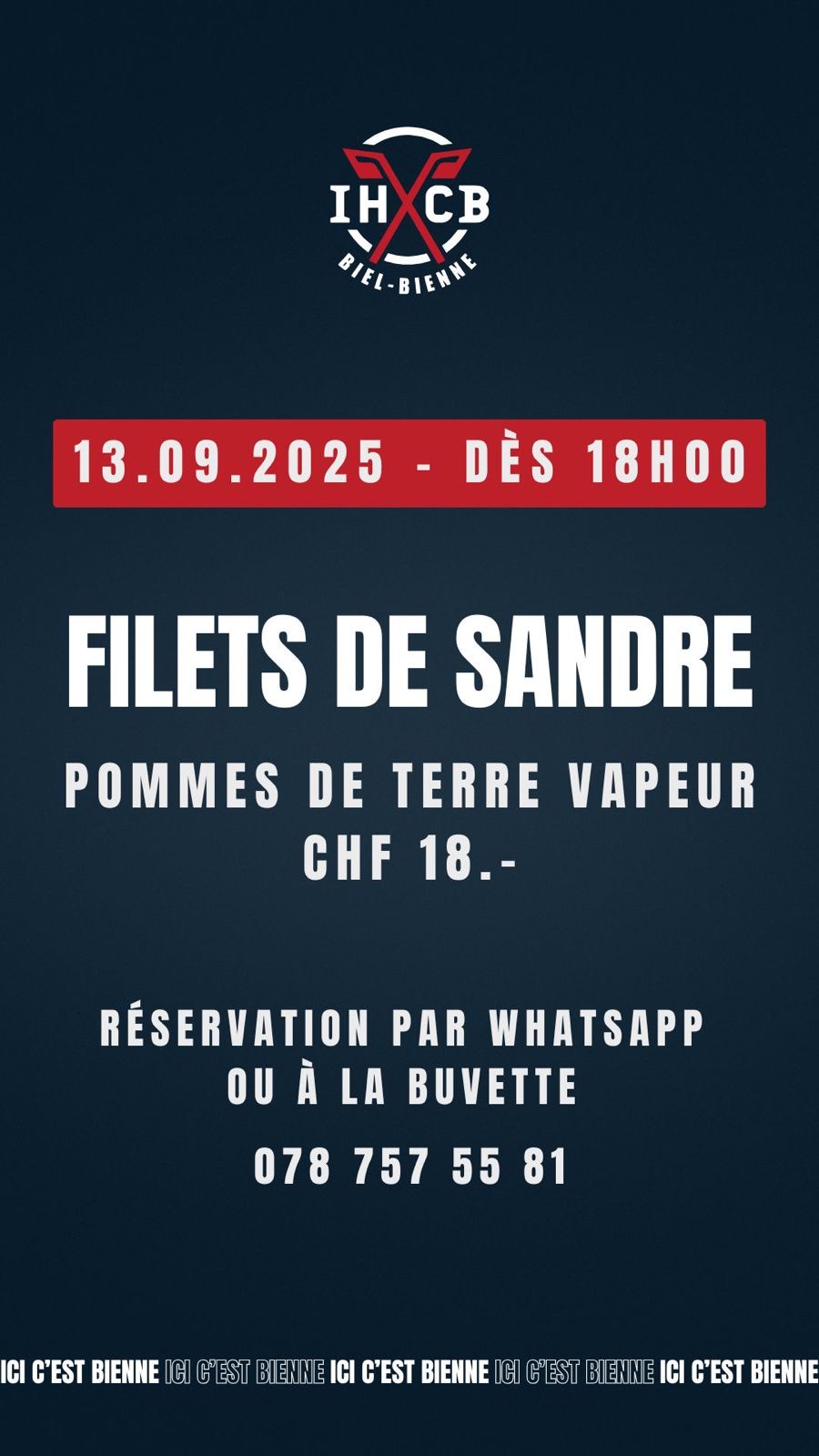 You are currently viewing Inscription filet de sandre – 13 septembre